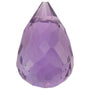 10x5 mm natural purple amethyst, briolette cut | Sapphire Row