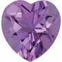 Lot of 10 – 6 mm Heart Natural Purple Amethyst – Faceted Cut – A Quality — Sapphire Row