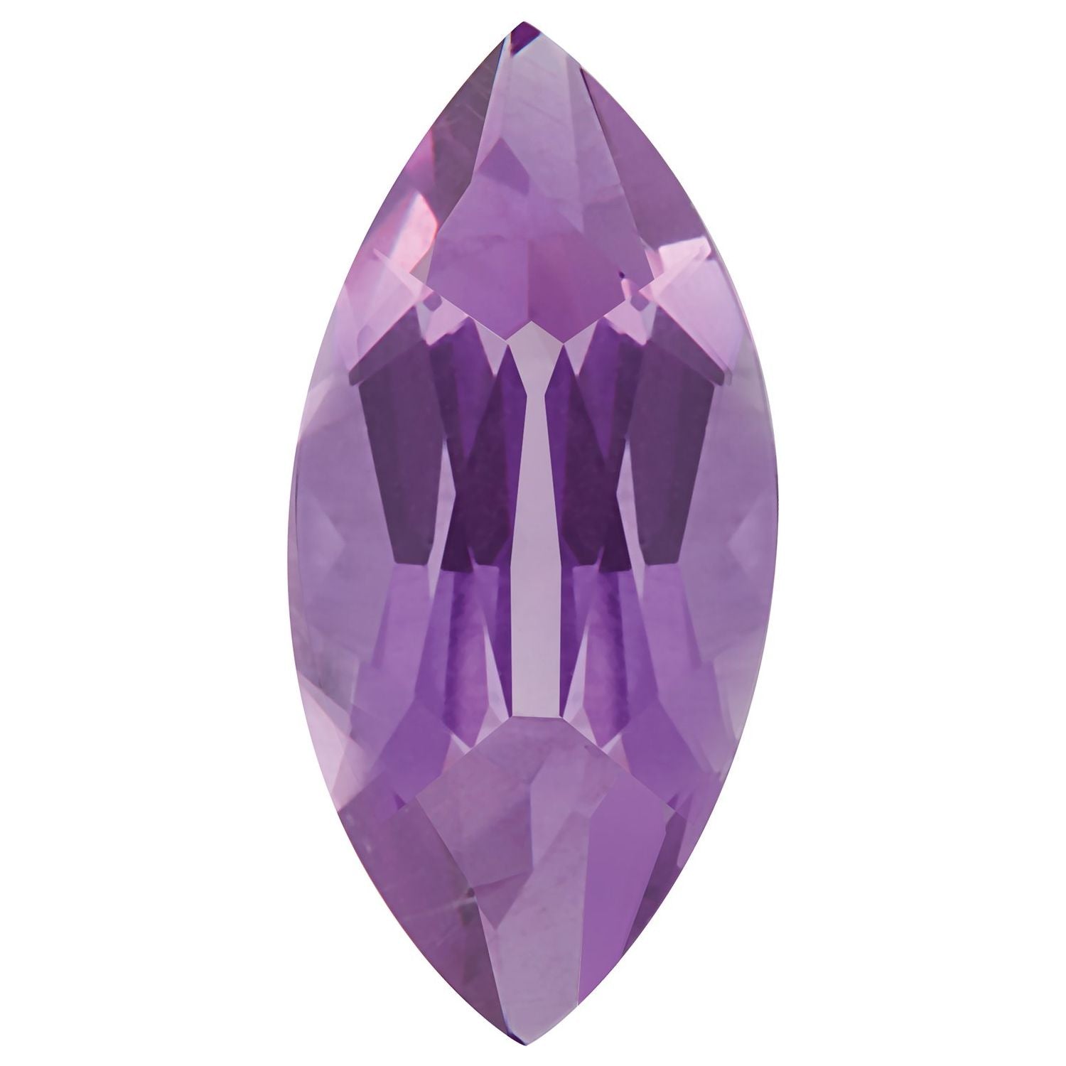 10x5 mm Marquise Natural Purple Amethyst – Faceted Cut – A Quality — Sapphire Row