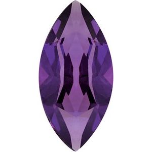 Lot of 10 – 5x3 mm Marquise Natural Purple Amethyst – Faceted Cut – AAA Quality — Sapphire Row