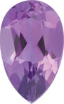 14x10 mm Pear Natural Amethyst — Sapphire Row