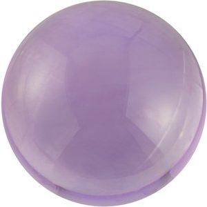 Lot of 10 – 4.5 mm Round Natural Purple Amethyst – Cabochon Cut – AA Quality — Sapphire Row