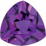 Lot of 10 – 4.5 mm Trillion Natural Purple Amethyst – Faceted Cut – AA Quality — Sapphire Row