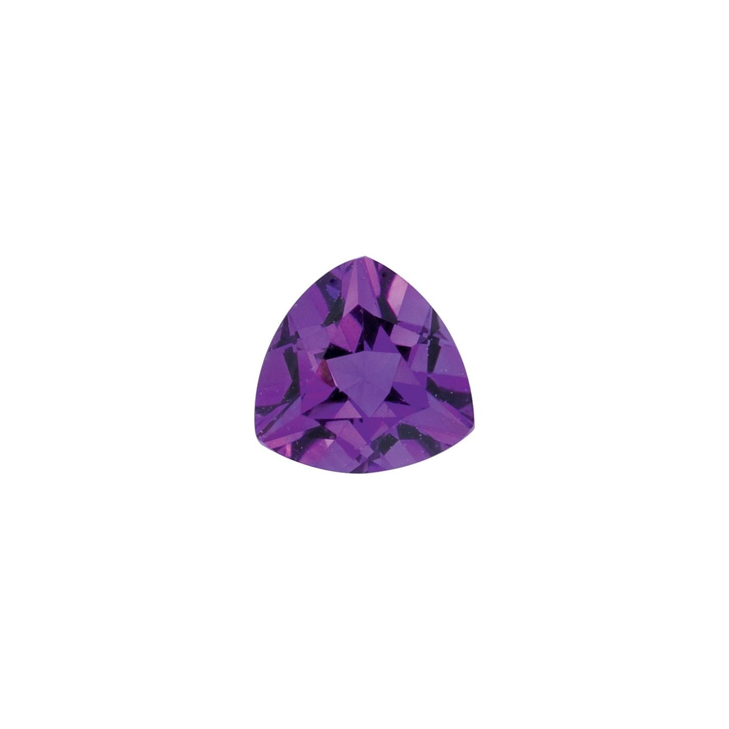 6 mm Trillion Natural Purple Amethyst – Faceted Cut – AA Quality — Sapphire Row