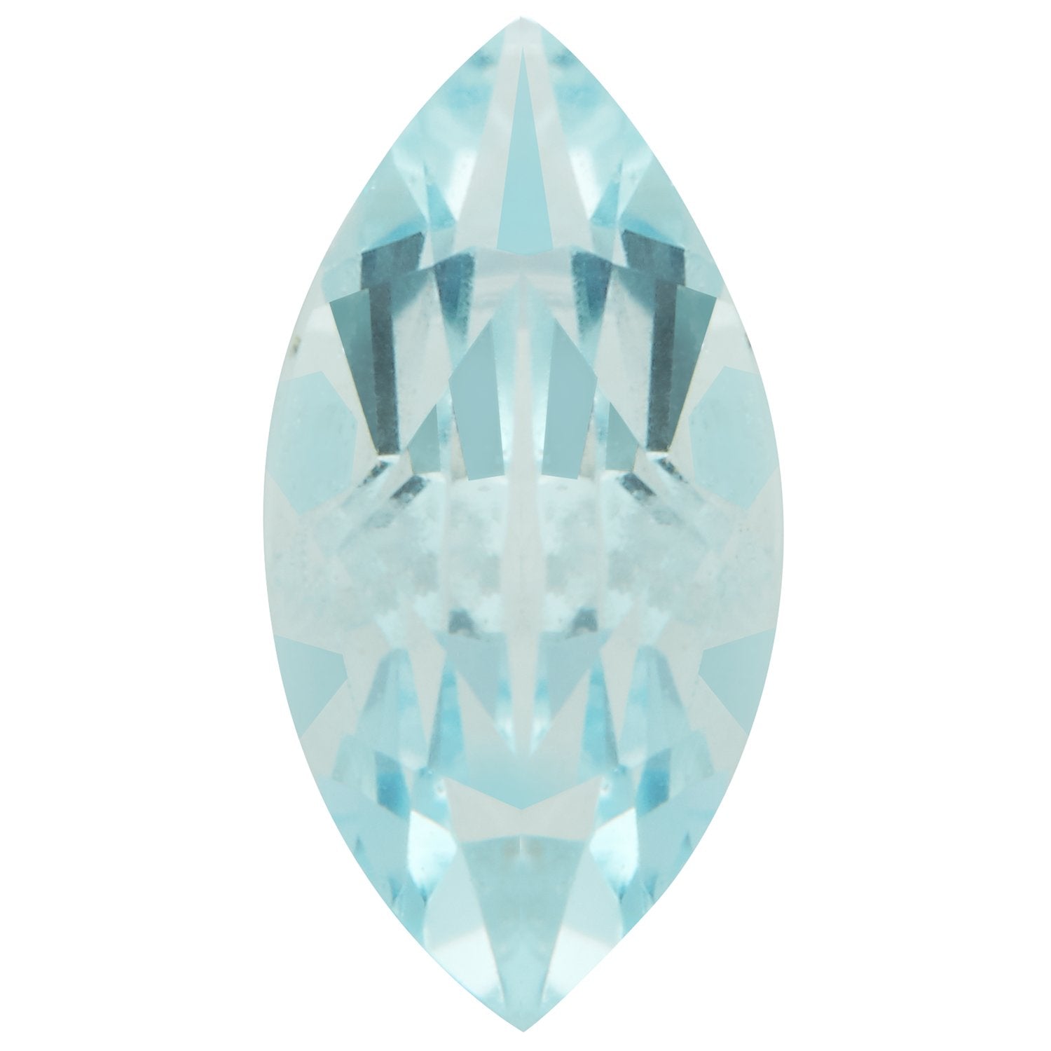 4x2 mm Marquise Natural Aqua Aquamarine – Faceted Cut – B Quality — Sapphire Row