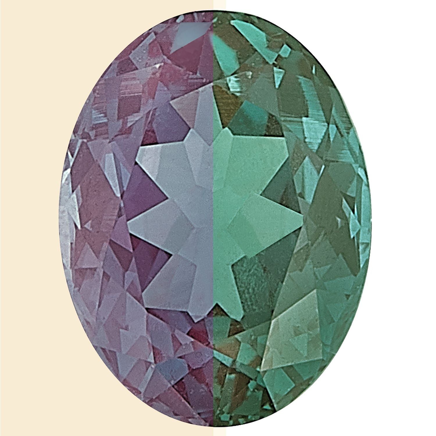 5x3 mm Oval Lab-Grown Color Change Alexandrite – Faceted Cut – Eye-Clean Quality — Sapphire Row