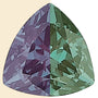 8 mm Trillion Lab-Grown Color Change Alexandrite – Faceted Cut – Eye-Clean Quality — Sapphire Row
