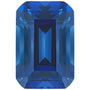 14x12 mm Emerald Lab-Grown Blue Sapphire – Step-Cut – Eye-Clean Quality — Sapphire Row