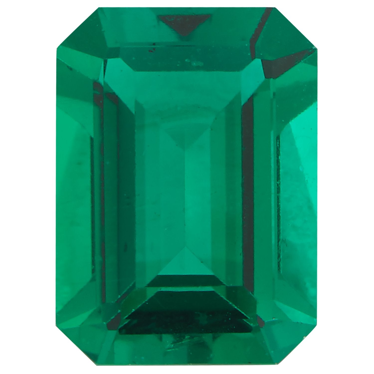 4x3 mm Emerald Lab-Grown Green Emerald – Step-Cut – Eye-Clean Quality — Sapphire Row