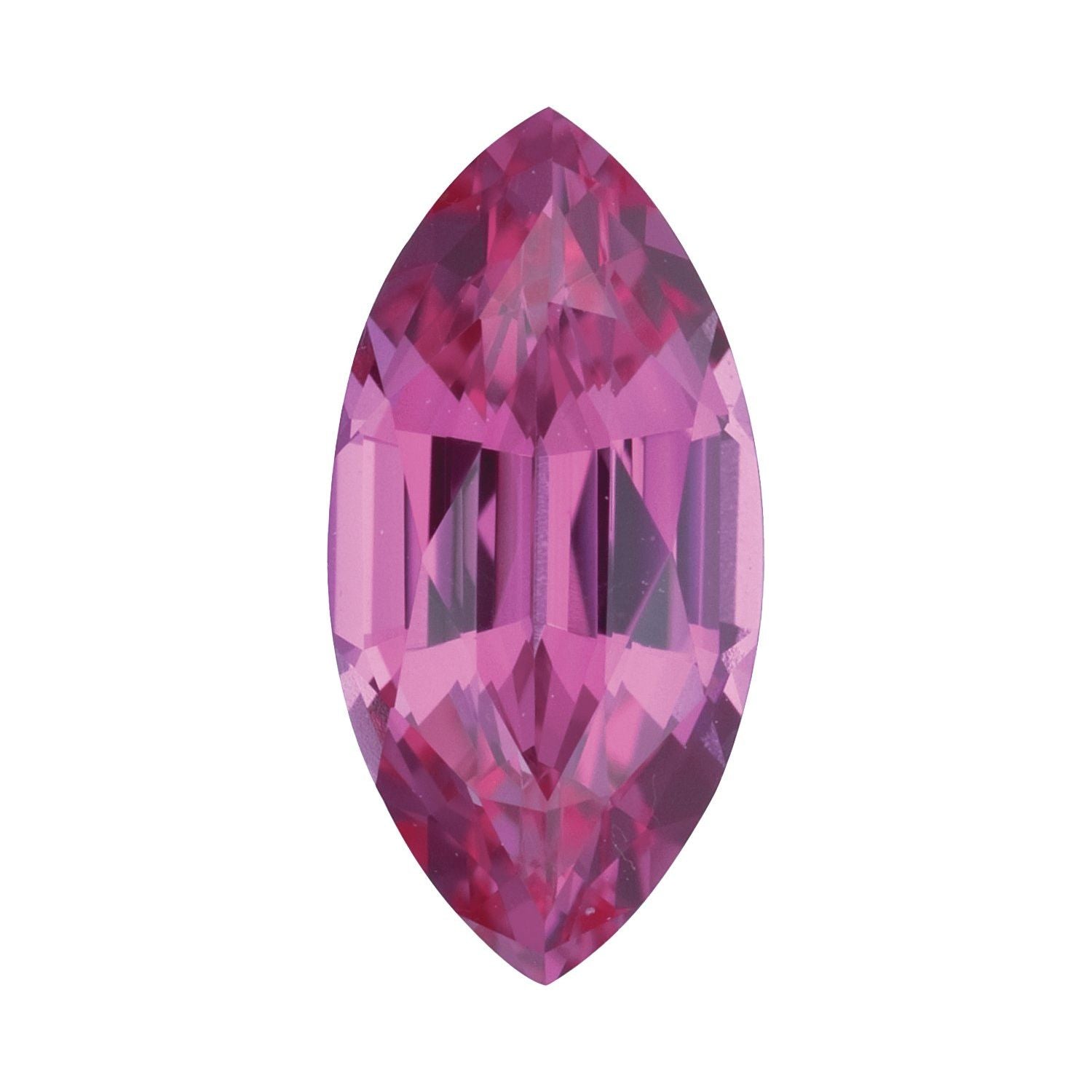 6x3 mm Marquise Lab-Grown Pink Sapphire – Faceted Cut – Eye-Clean Quality — Sapphire Row