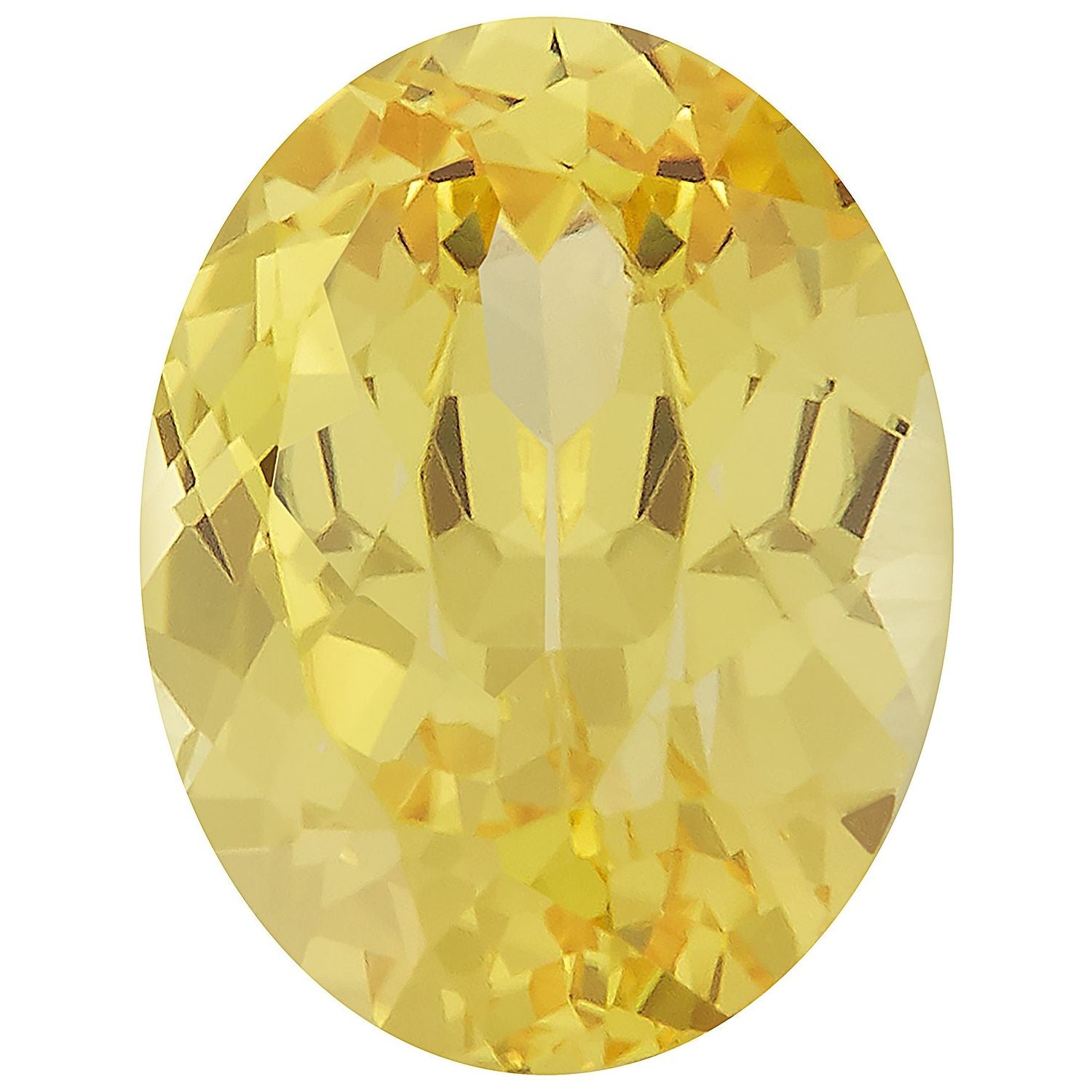 5x3 mm Oval Lab-Grown Yellow Sapphire – Faceted Cut – Eye-Clean Quality — Sapphire Row