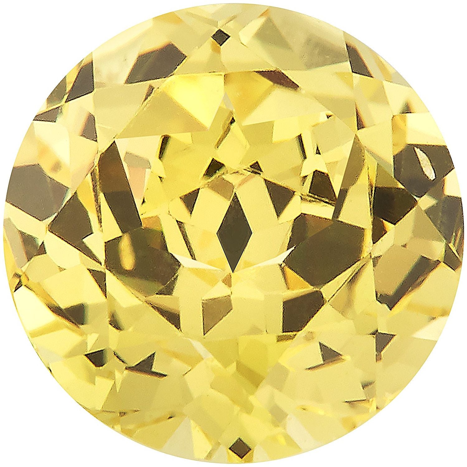3 mm Round Lab-Grown Yellow Sapphire – Faceted Cut – Eye-Clean Quality — Sapphire Row