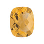 9x7 mm Antique Cushion Natural Orange Citrine – Checkerboard-Cut – A Quality — Sapphire Row