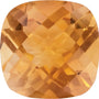 8 mm Natural Citrine — Sapphire Row