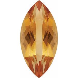 Lot of 10 – 4x2 mm Marquise Natural Orange Citrine – Faceted Cut – AA Quality — Sapphire Row
