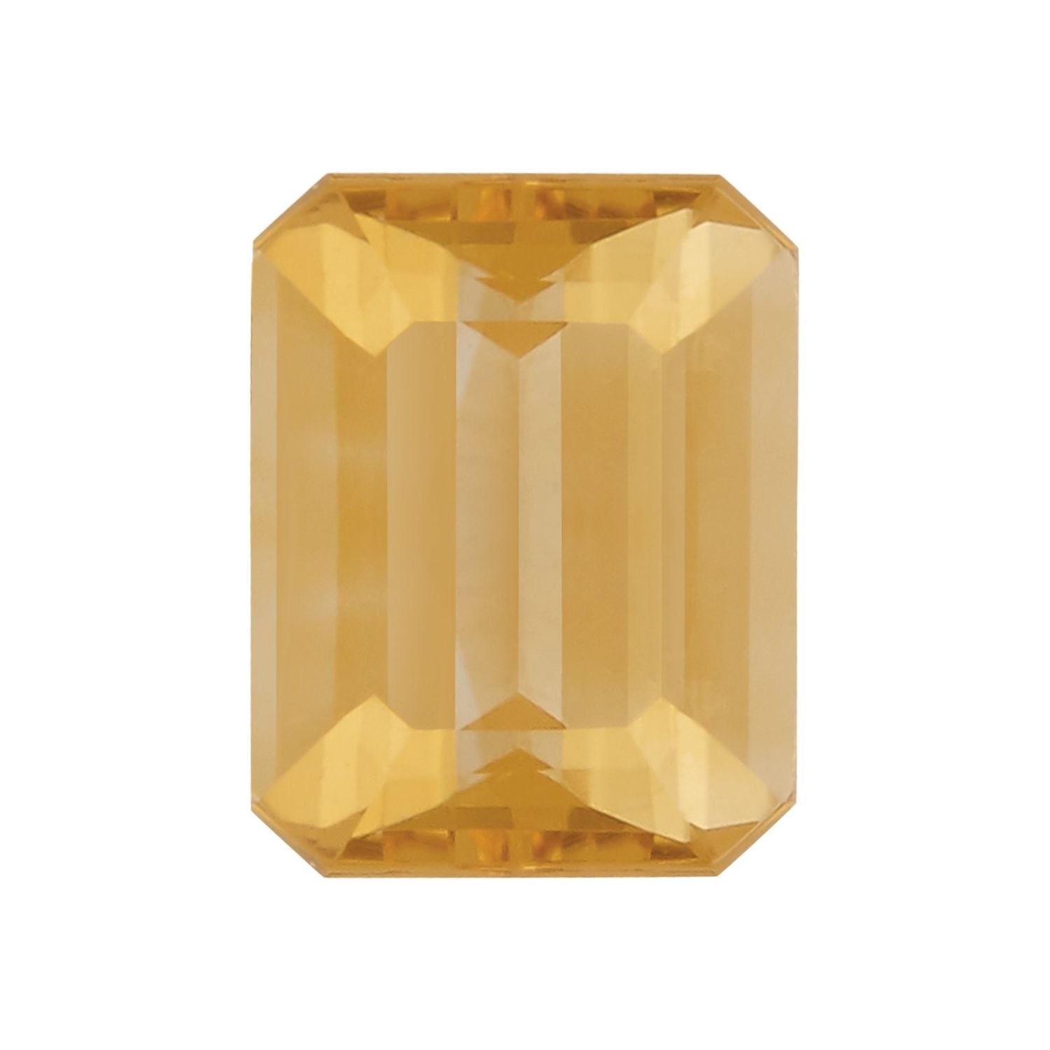 11x9 mm Emerald Natural Orange Citrine – Step-Cut – A Quality — Sapphire Row