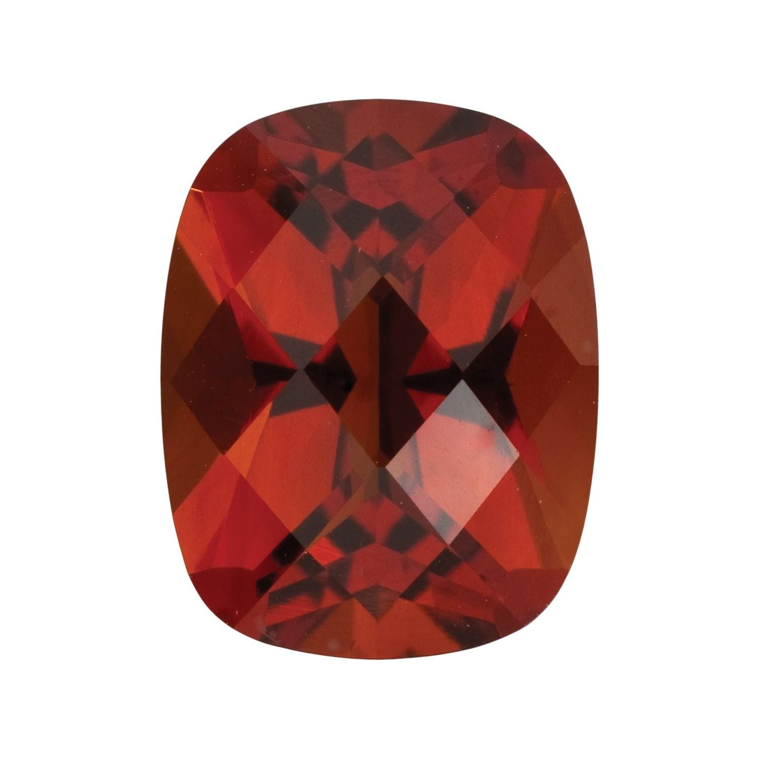 9x7 mm Antique Cushion Natural Madeira Citrine – Checkerboard-Cut – AA Quality — Sapphire Row