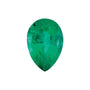 4x3 mm Pear Natural Green Emerald – Faceted Cut – A Quality — Sapphire Row
