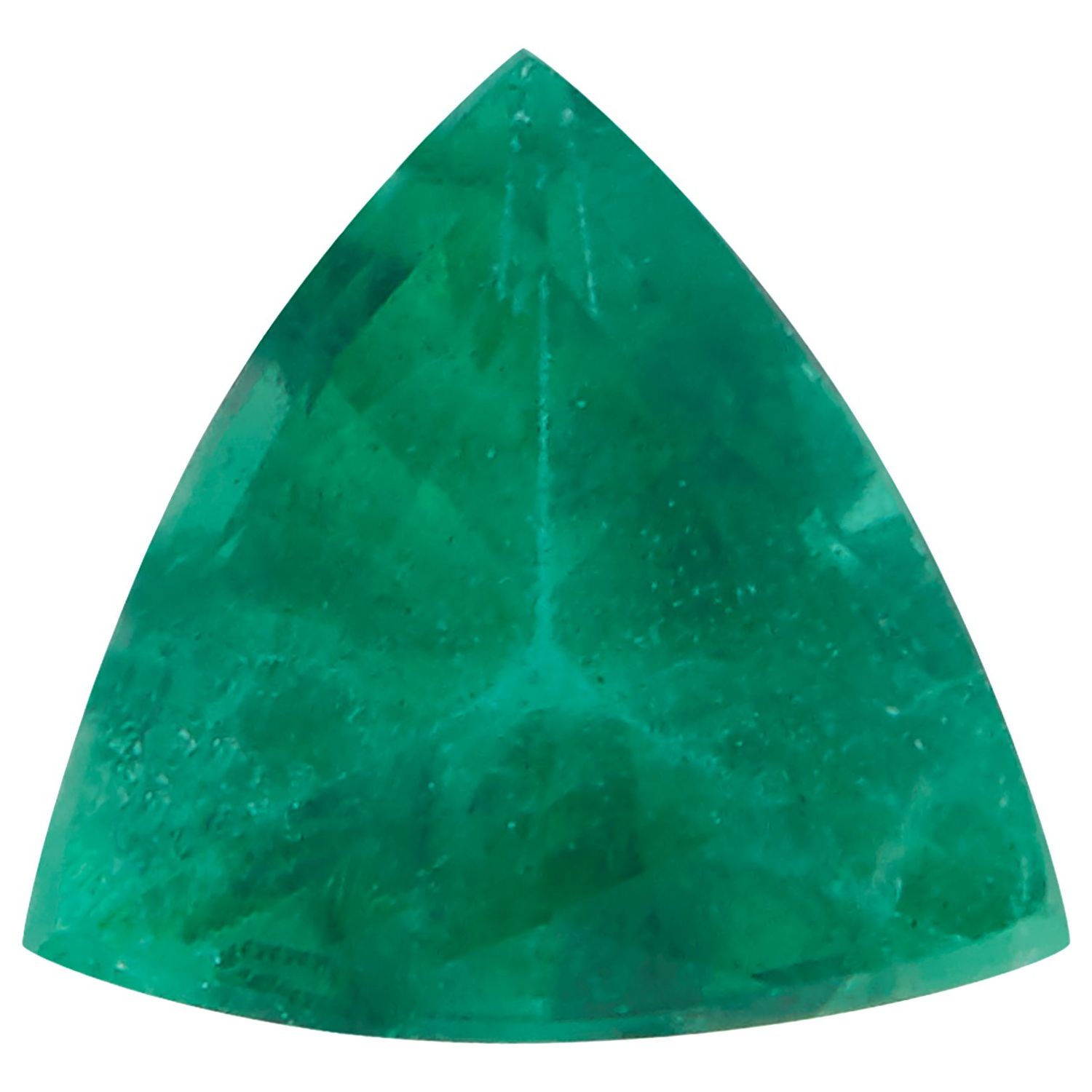 4 mm Trillion Natural Green Emerald – Faceted Cut – A Quality — Sapphire Row