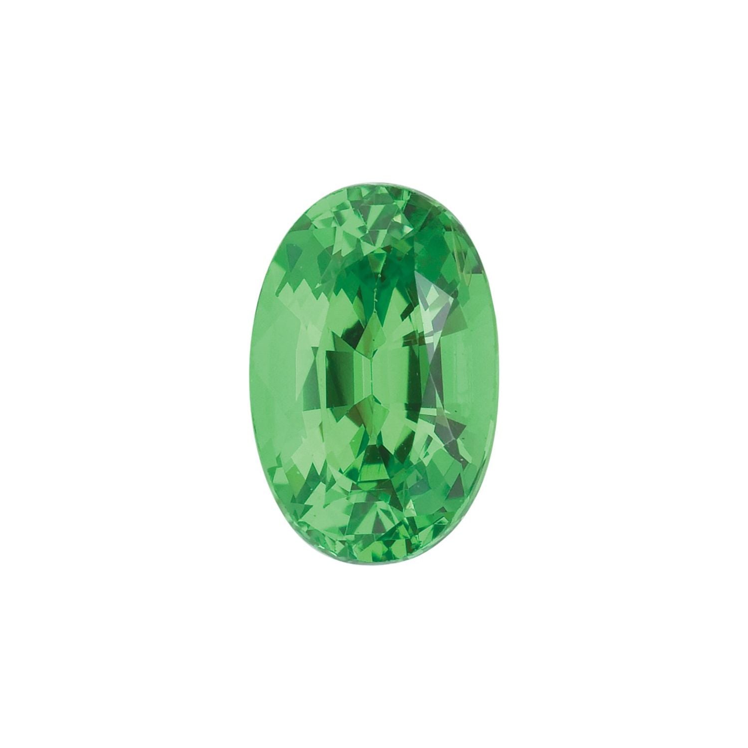 5x3 mm Oval Natural Green Tsavorite Garnet – Faceted Cut – AA Quality — Sapphire Row