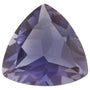 6 mm Trillion Natural Purple Iolite – Faceted Cut – AA Quality — Sapphire Row