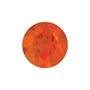 4 mm Round Natural Reddish Orange Opal – Faceted Cut – AA Quality — Sapphire Row