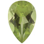 9x6 mm Pear Natural Green Peridot – Faceted Cut – AA Quality — Sapphire Row