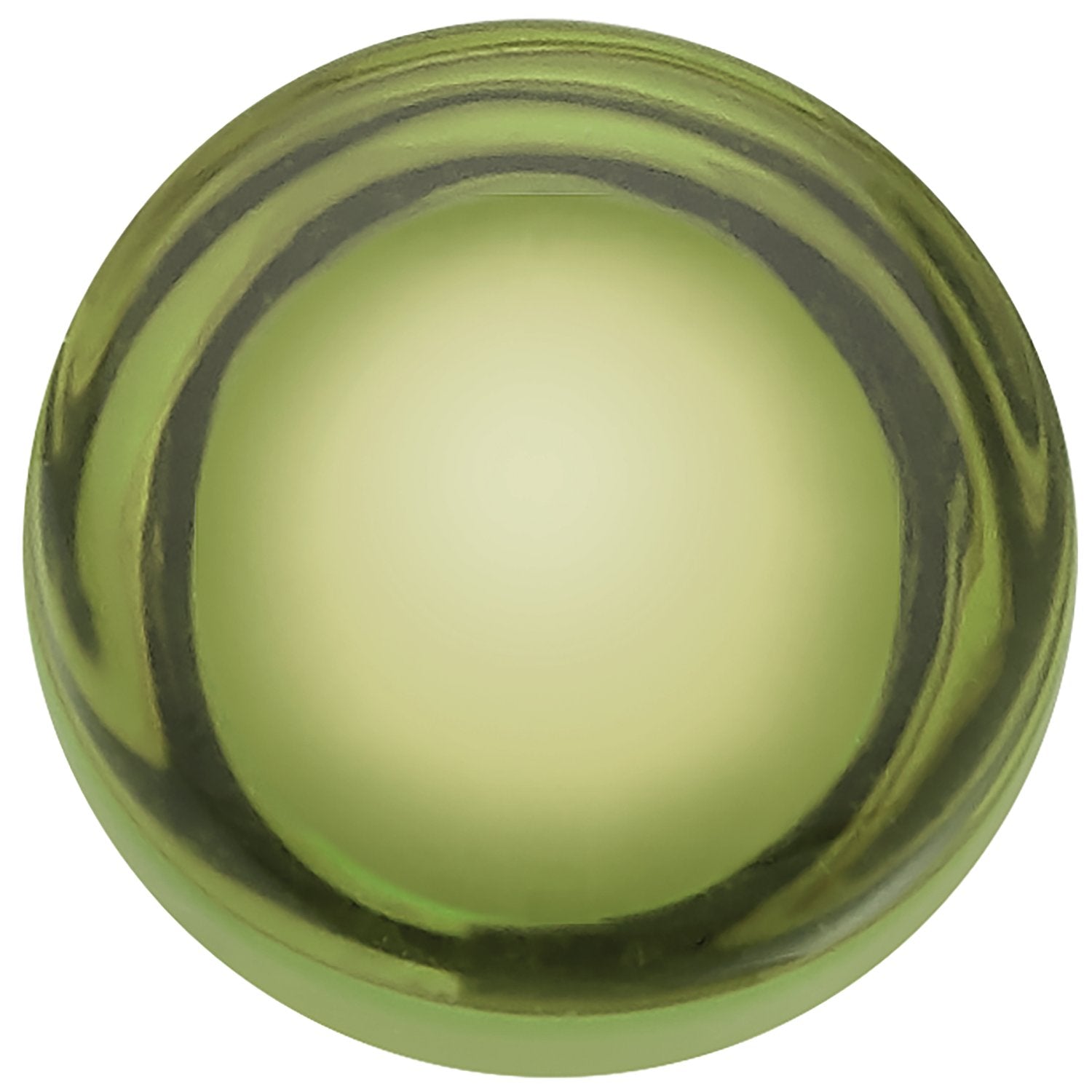 5 mm Round Natural Green Peridot – Cabochon Cut – AA Quality — Sapphire Row