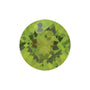 7 mm Round Natural Green Peridot – Checkerboard-Cut – AA Quality — Sapphire Row