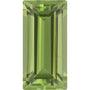Lot of 10 – 5x2 mm Straight Baguette Natural Green Peridot – Step-Cut – AA Quality — Sapphire Row