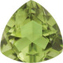 Lot of 10 – 5 mm Trillion Natural Green Peridot – Faceted Cut – AA Quality — Sapphire Row