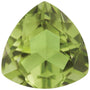 6 mm Trillion Natural Green Peridot – Faceted Cut – AA Quality — Sapphire Row
