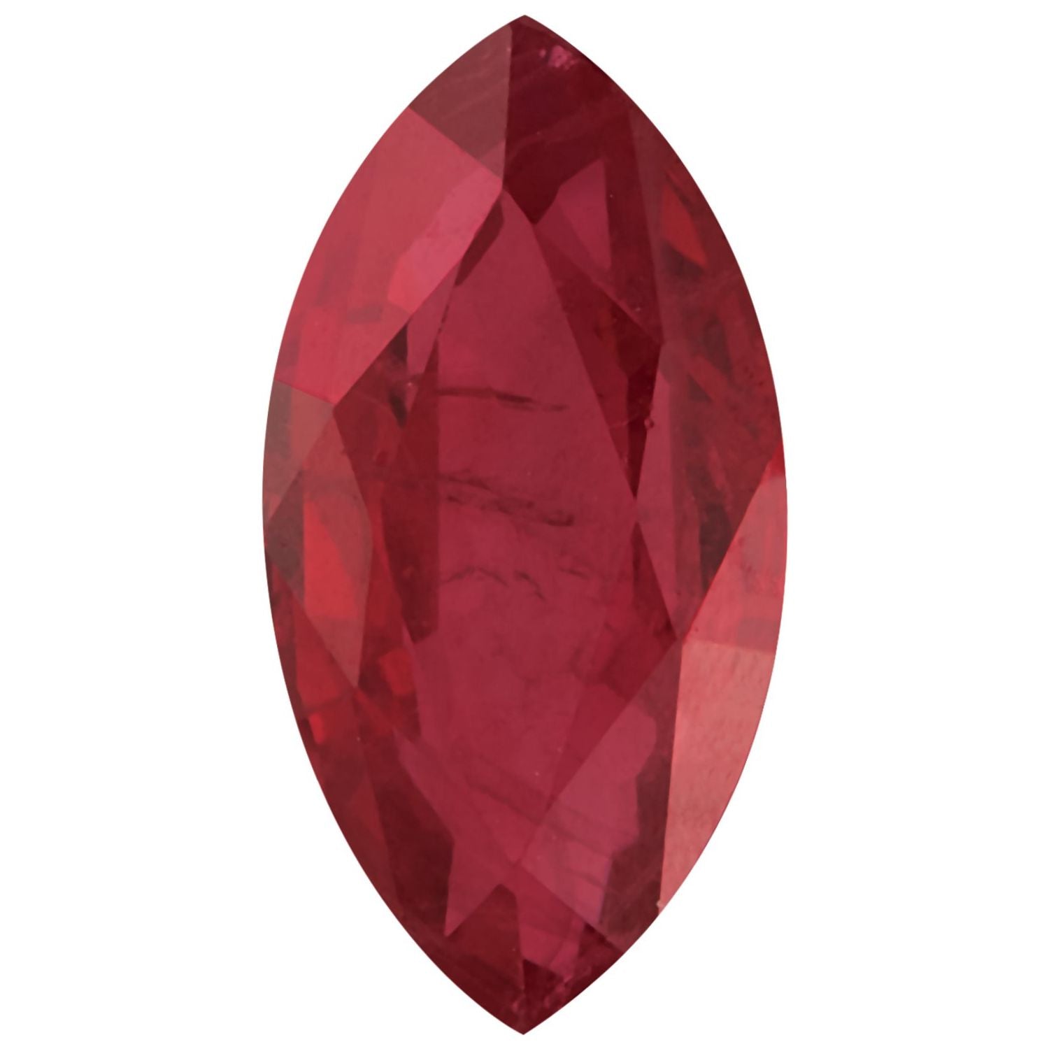 6x3 mm Marquise Natural Red Ruby – Faceted Cut – AA Quality — Sapphire Row