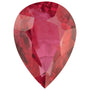 5x3 mm Pear Natural Red Ruby – Faceted Cut – A Quality — Sapphire Row