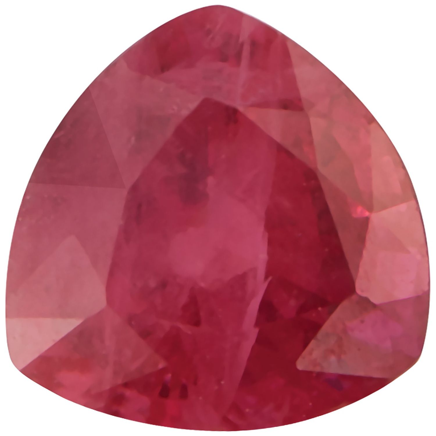 4 mm Trillion Natural Red Ruby – Faceted Cut – A Quality — Sapphire Row