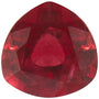 4 mm Trillion Natural Red Ruby – Faceted Cut – AA Quality — Sapphire Row