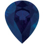 4x3 mm Pear Natural Blue Sapphire – Faceted Cut – A Quality — Sapphire Row