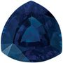 4 mm Trillion Natural Blue Sapphire – Faceted Cut – AA Quality — Sapphire Row