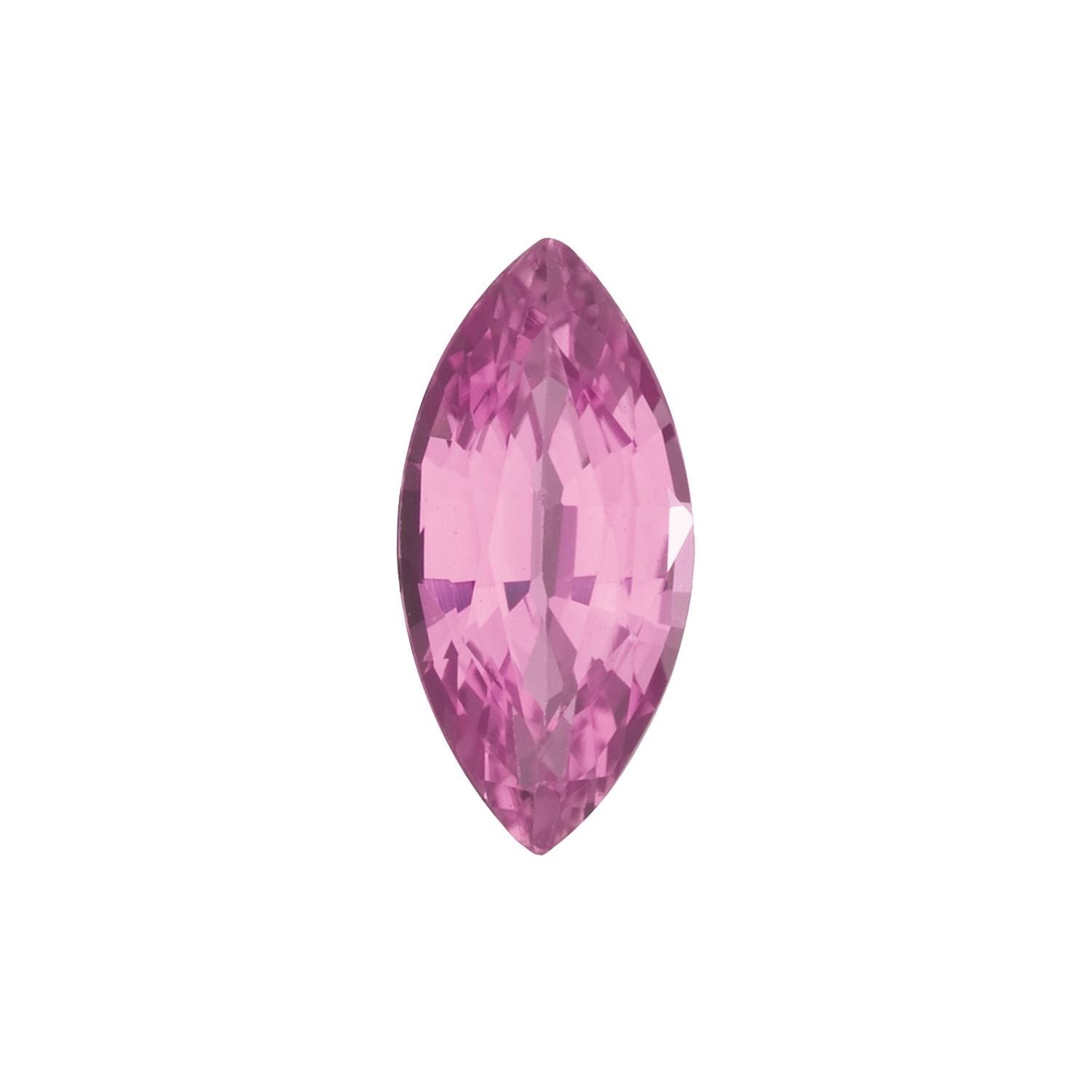 5x2.5 mm Marquise Natural Pink Sapphire – Faceted Cut – AA Quality — Sapphire Row
