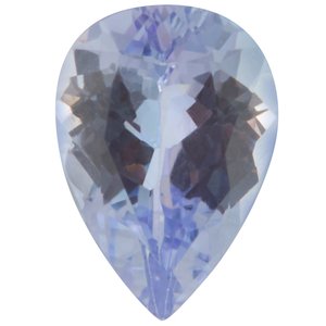 Lot of 10 – 4x3 mm Pear Natural Purple Tanzanite – Faceted Cut – A Quality — Sapphire Row