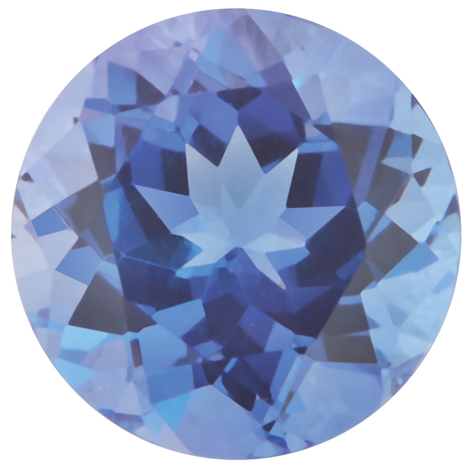 4.5 mm Round Natural Purple Tanzanite – Faceted Cut – AAA Quality — Sapphire Row
