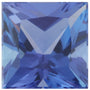 4 mm Square Natural Purple Tanzanite – Princess-Cut – AAA Quality — Sapphire Row