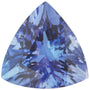 6.5 mm Trillion Natural Purple Tanzanite – Faceted Cut – AA Quality — Sapphire Row