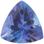 4.5 mm Trillion Natural Purple Tanzanite – Faceted Cut – AAA Quality — Sapphire Row