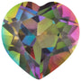 6 mm Heart Natural Green Mystic Topaz – Faceted Cut – AA Quality — Sapphire Row