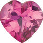 Lot of 10 – 6 mm Heart Natural Pure Pink Mystic Topaz – Faceted Cut – AA Quality — Sapphire Row