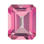 7x5 mm Emerald Natural Pure Pink Mystic Topaz – Step-Cut – AA Quality — Sapphire Row