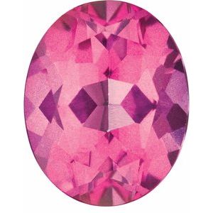 Lot of 10 – 5x3 mm Oval Natural Pure Pink Mystic Topaz – Faceted Cut – AA Quality — Sapphire Row