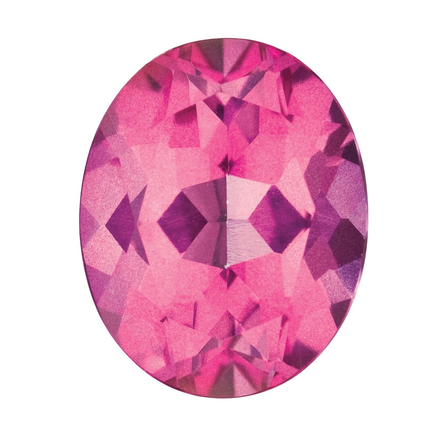 9x7 mm Oval Natural Pure Pink Mystic Topaz – Faceted Cut – AA Quality — Sapphire Row