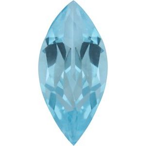 Lot of 10 – 5x2.5 mm Marquise Natural Sky Blue Topaz – Faceted Cut – AA Quality — Sapphire Row